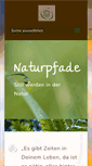 Mobile Screenshot of naturerfahrung-sinnsuche.de